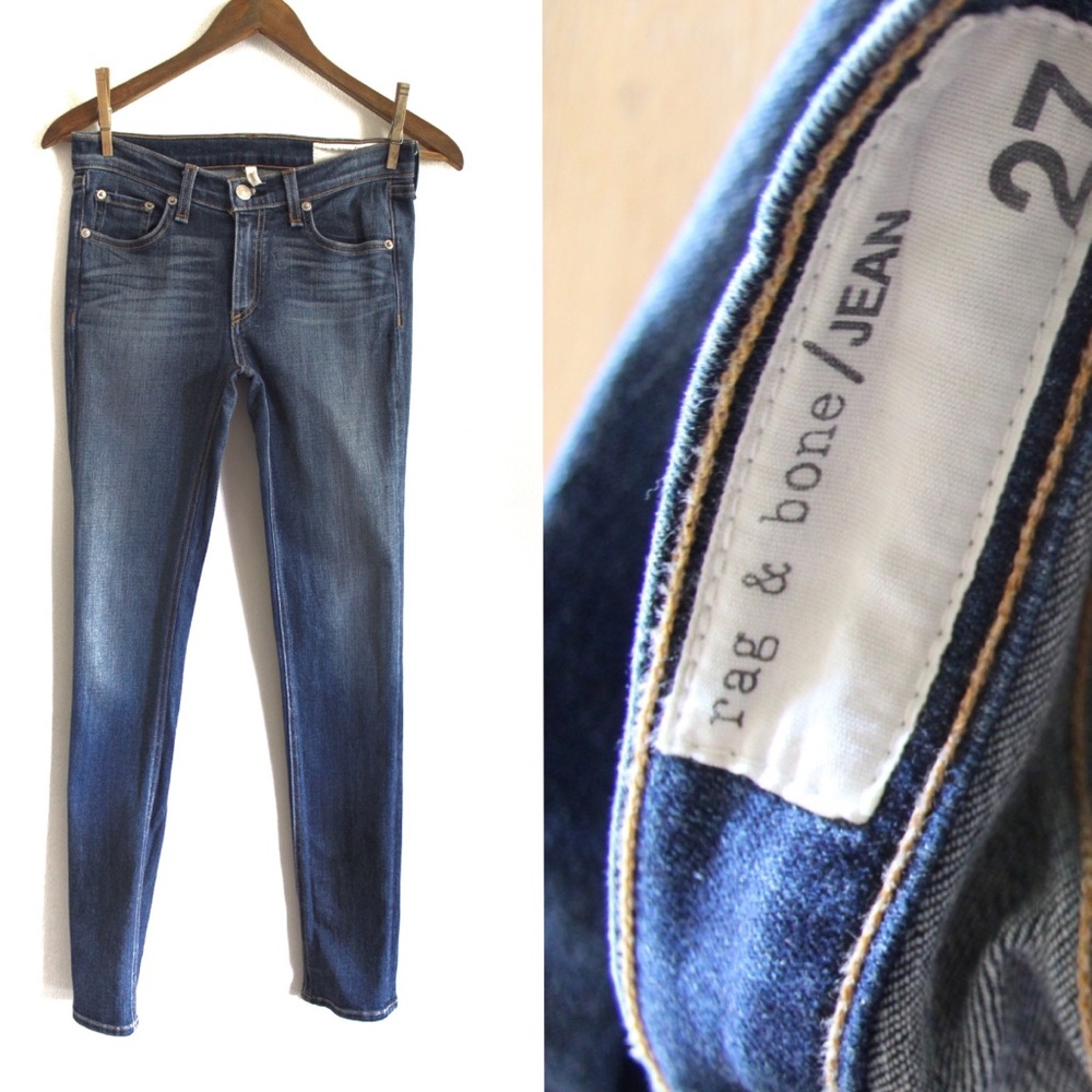 Rag & Bone Preston Skinny Jeans 27 4 Preowned - Picture 3 of 13